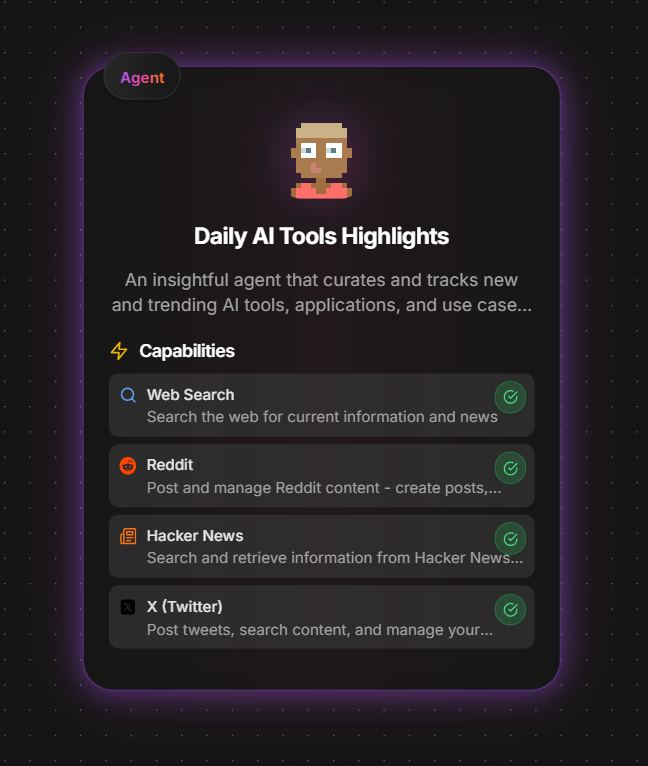 Canvas with agent node
